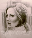 Adele's Portrait Drawing